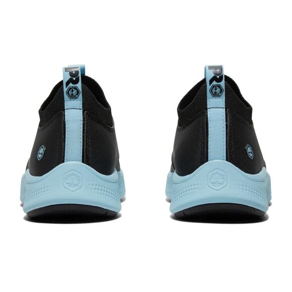 Timberland PRO A5YQB Women's Solace Slip on Soft Toe Sneaker - Black/Blue-Sz: 11 - Picture 6 of 7